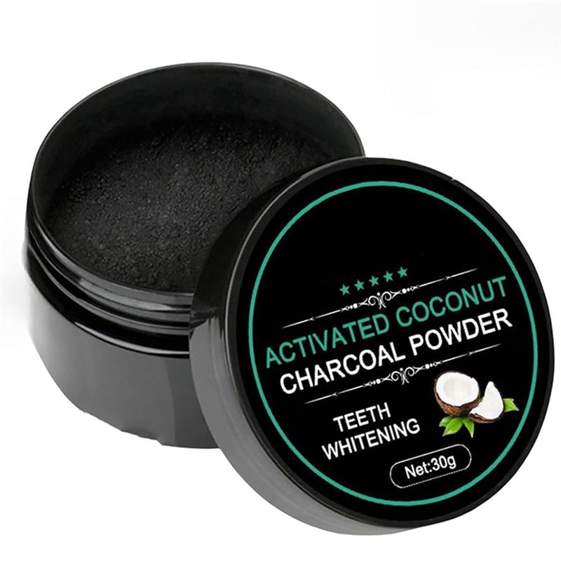 Teeth Whitening Activated Organic Charcoal - 【FAVORIT DER KÜNSTLER】Zahnaufhellungspulver mit Aktivkohle, natürlicher