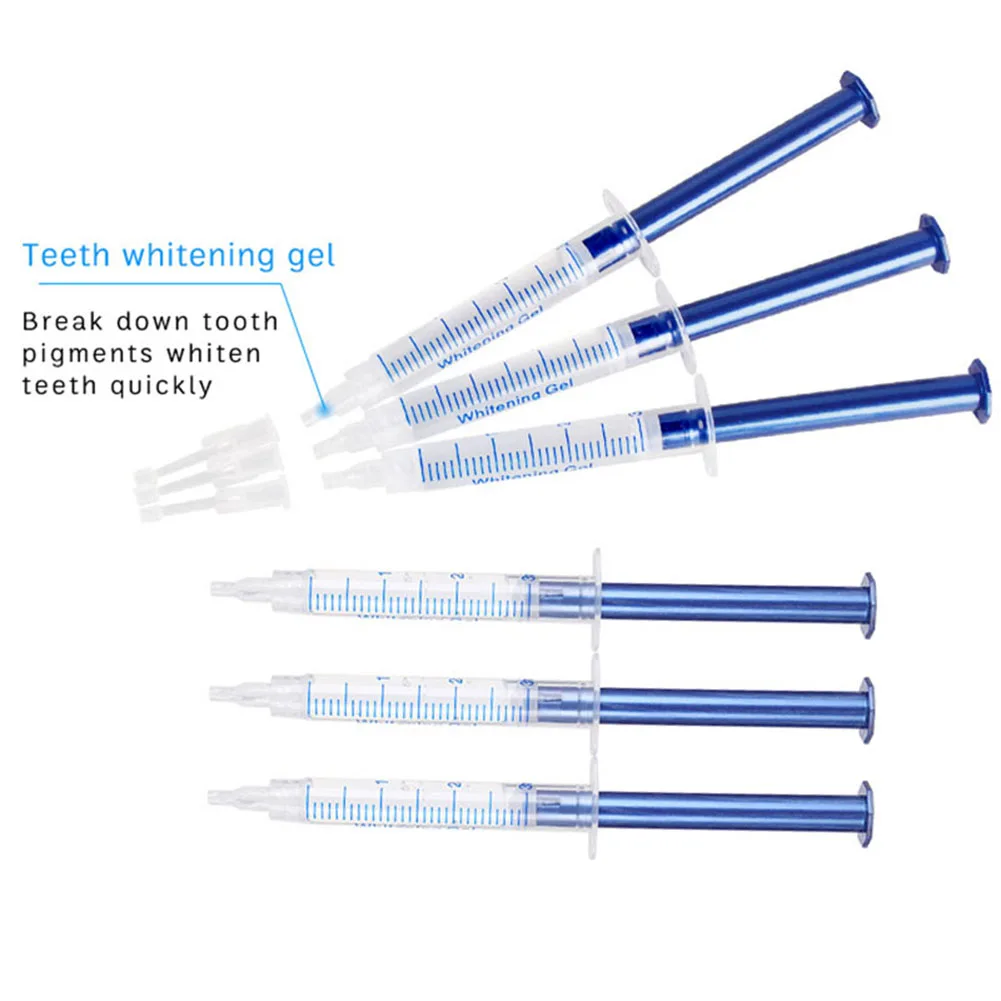 Teeth Whitening Gel Syringes - 3ML Zähne Bleaching Gel Spritze Carbamid