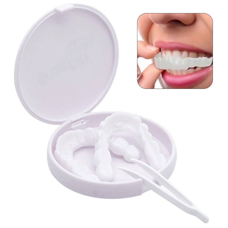 Teeth Whitening For Braces - Prothese Gefälschte Zähne Kit Bleaching Interdentalboden