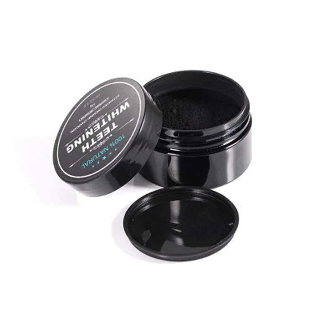 Teeth Whitening Activated Organic Charcoal - 2-Sorten Zahnaufhellungspulver, natürlich aktiviert, organische Holzkohle,