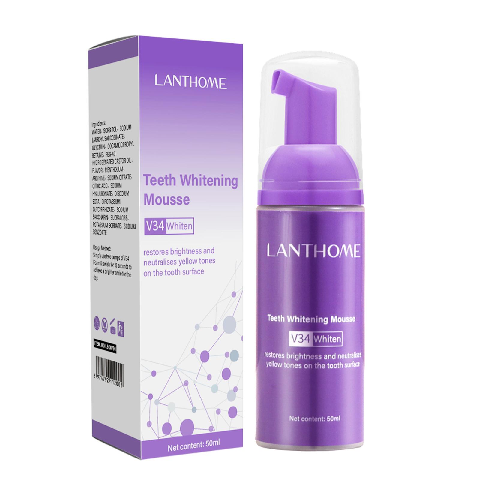 V34 Mousse Zahnreinigungs-Zahn – Teeth Whitening Effective Bewertung und Preis
