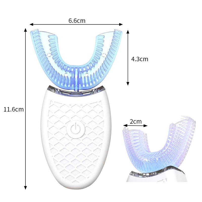 Weiche Borsten, U-Form, intell – Teeth Whitening Blue Light Bewertung und Preis