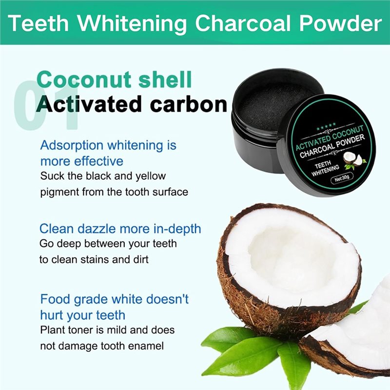 【FAVORIT DER KÜNSTLER】Zahnaufh – Teeth Whitening Activated Organic Charcoal Bewertung und Preis