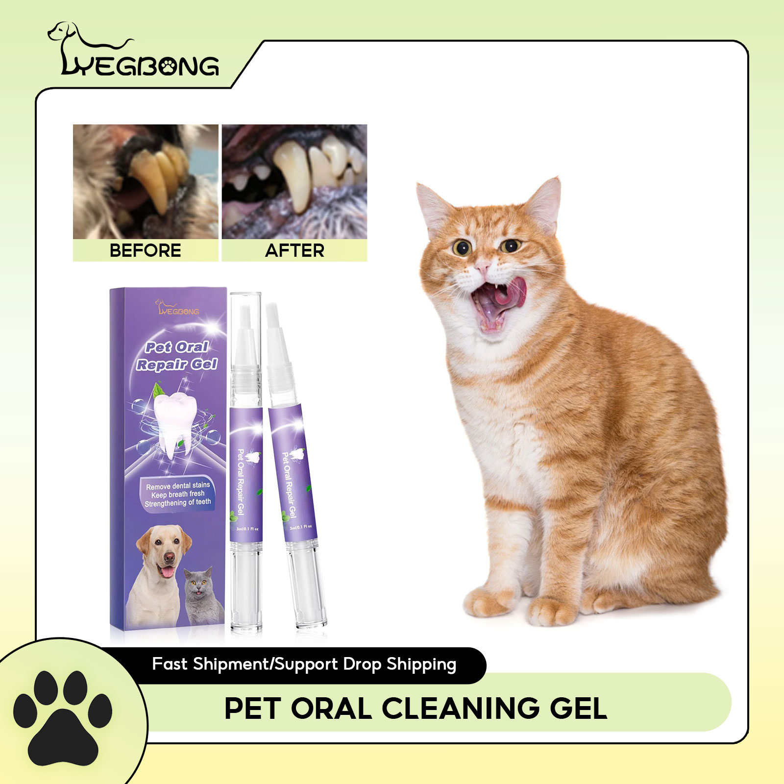 Pet Oral Repair Gel Welpen Zah – Teeth Whitening Diy Bewertung und Preis