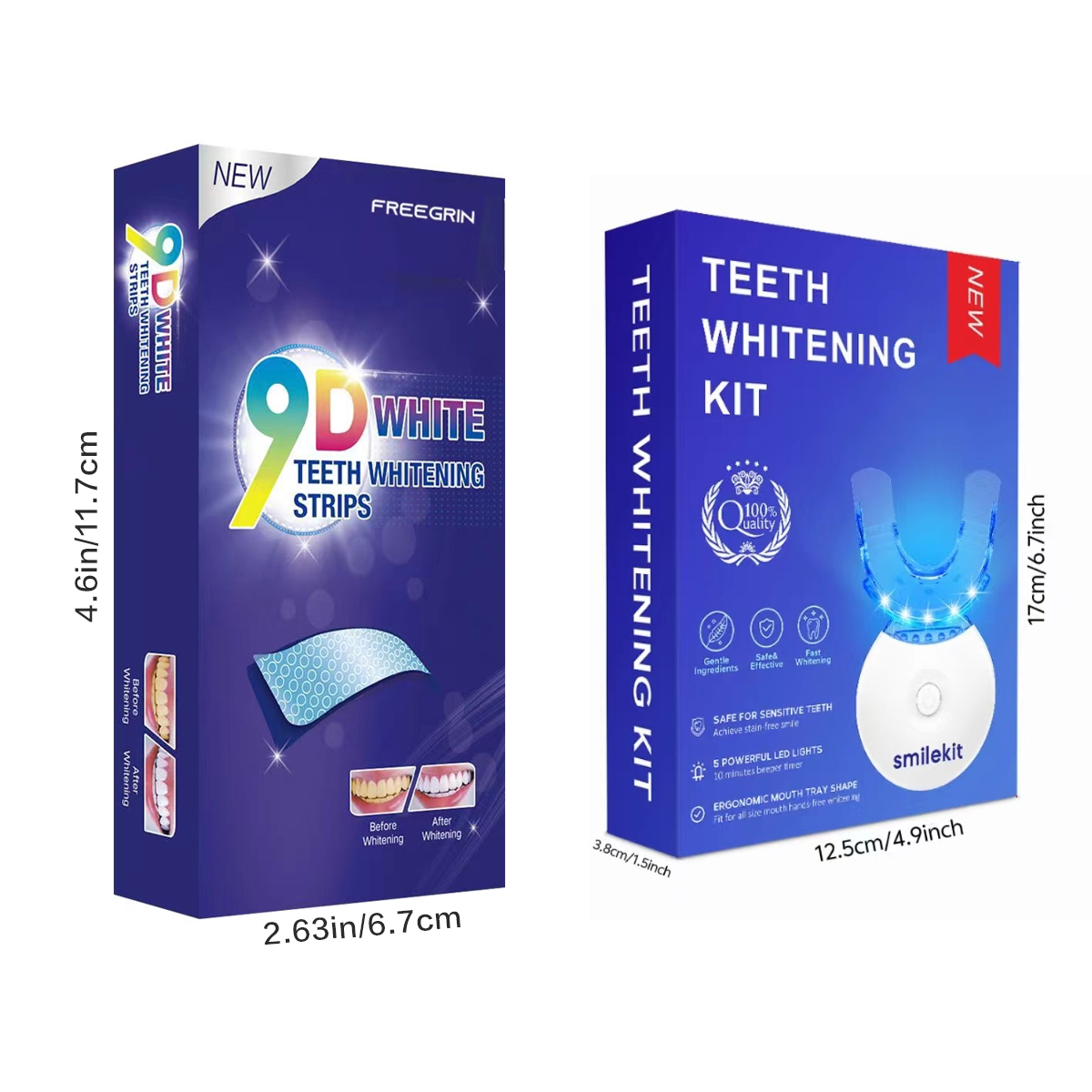 Zahnaufhellungs-Set – 5 x LED- – Teeth Whitening In Office Bewertung und Preis