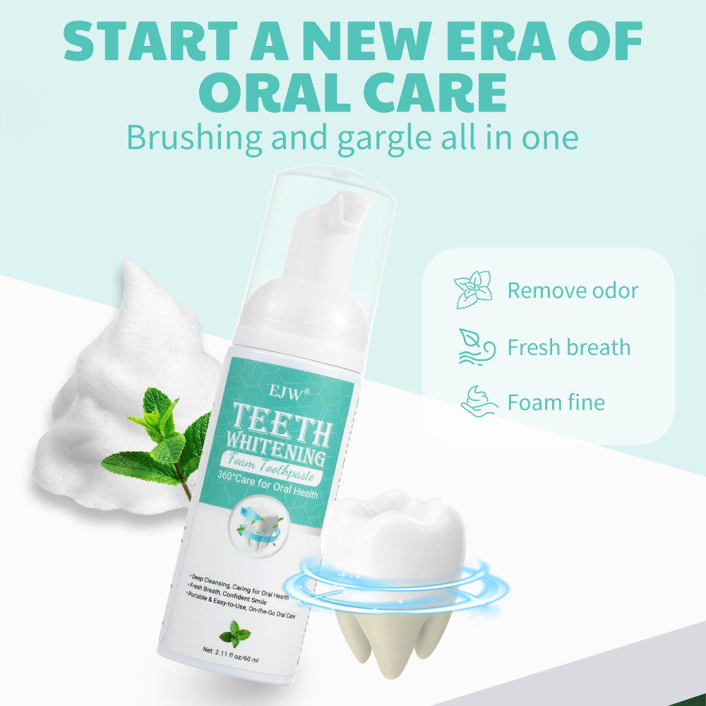 Zahnaufhellungs-Mousse-Schaum- – Teeth Whitening Baking Soda Bewertung und Preis