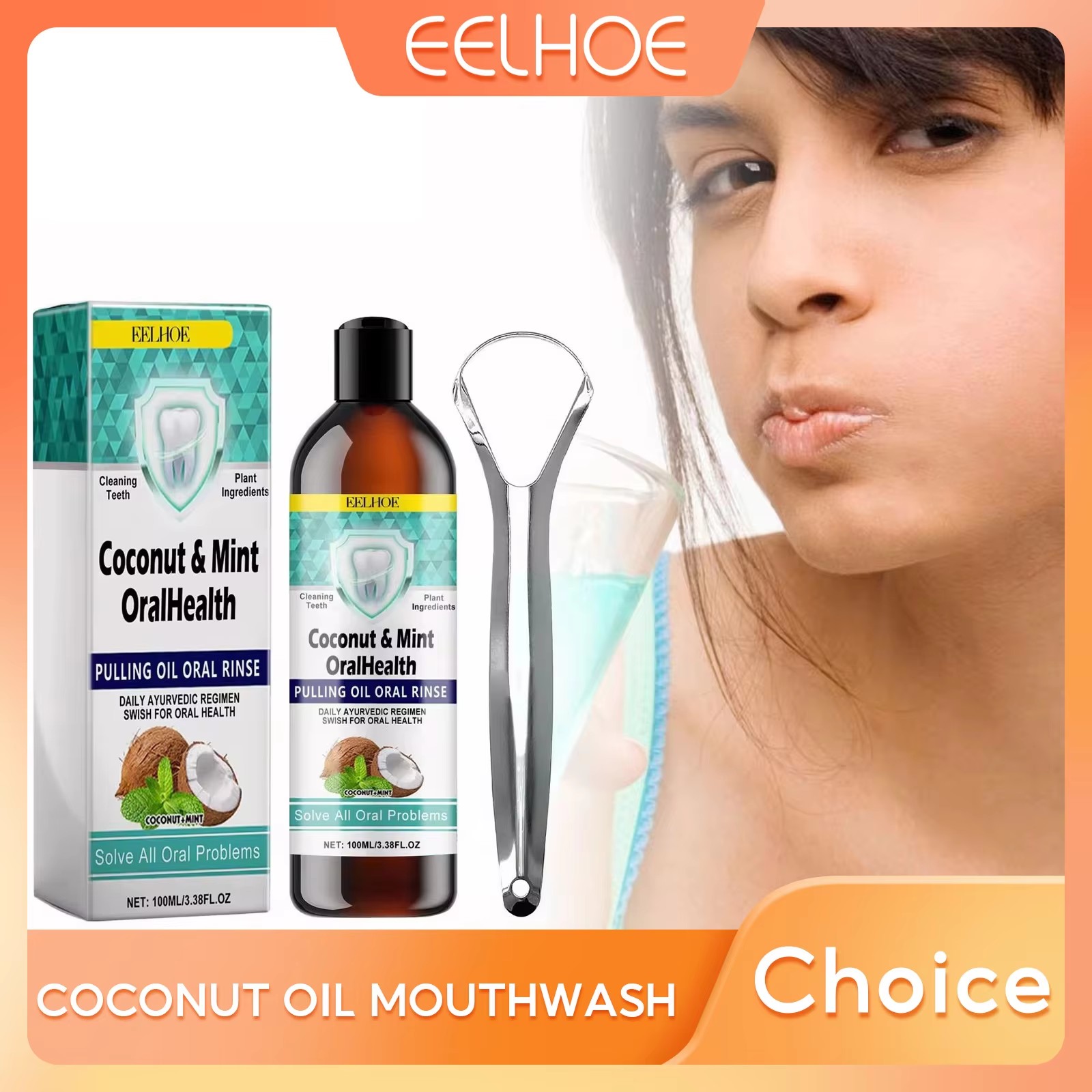 EELHOE Minze Kokosnussöl Ziehe – Teeth Whitening With Coconut Oil Bewertung und Preis