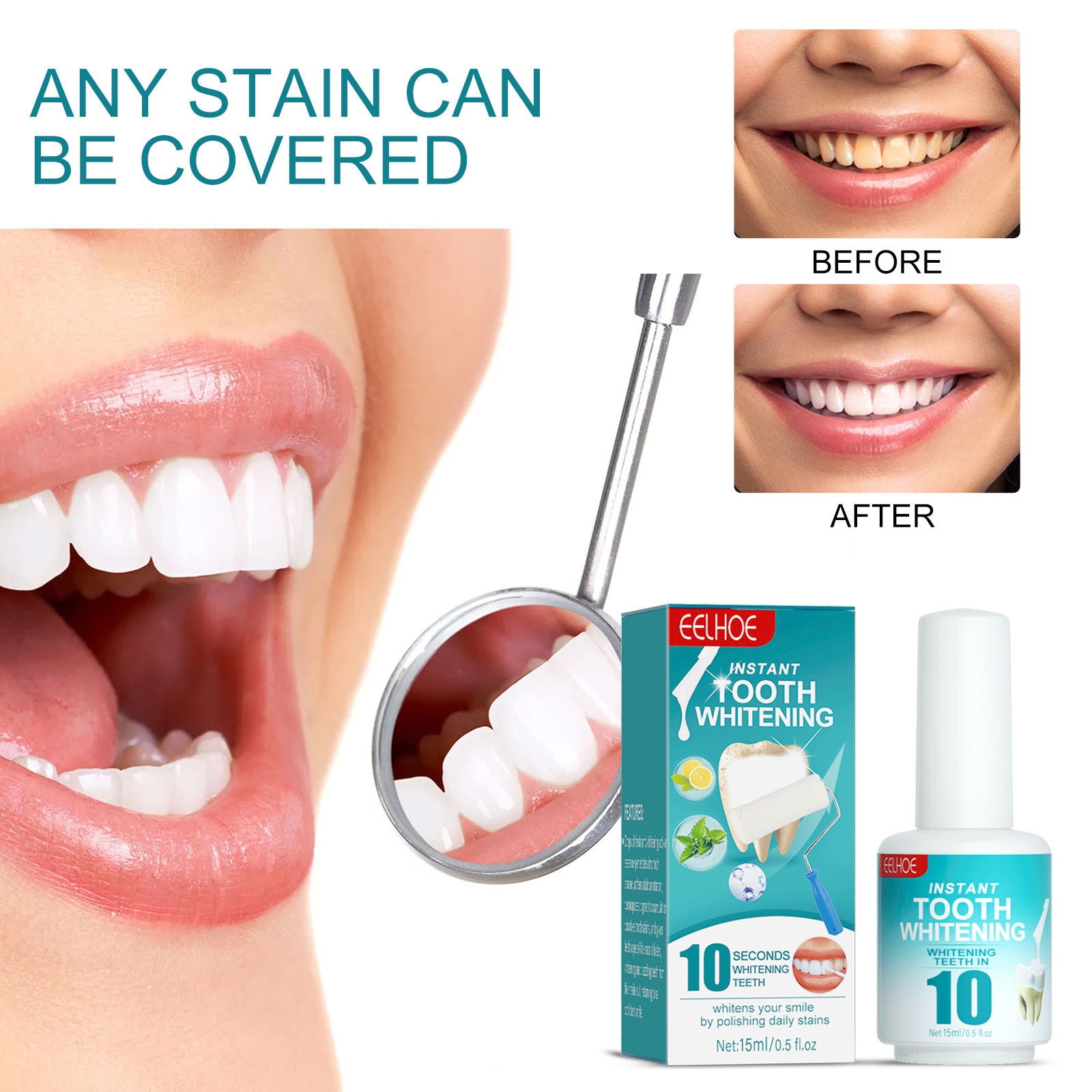 Zahnaufhellungsfarbe zur Effek – Teeth Whitening Effective Bewertung und Preis