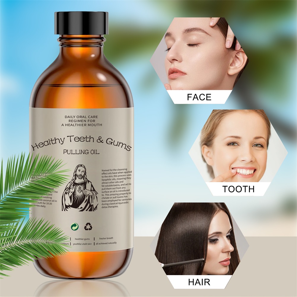 Kokosnuss-Ziehöl-Mundwasser he – Teeth Whitening With Coconut Oil Bewertung und Preis