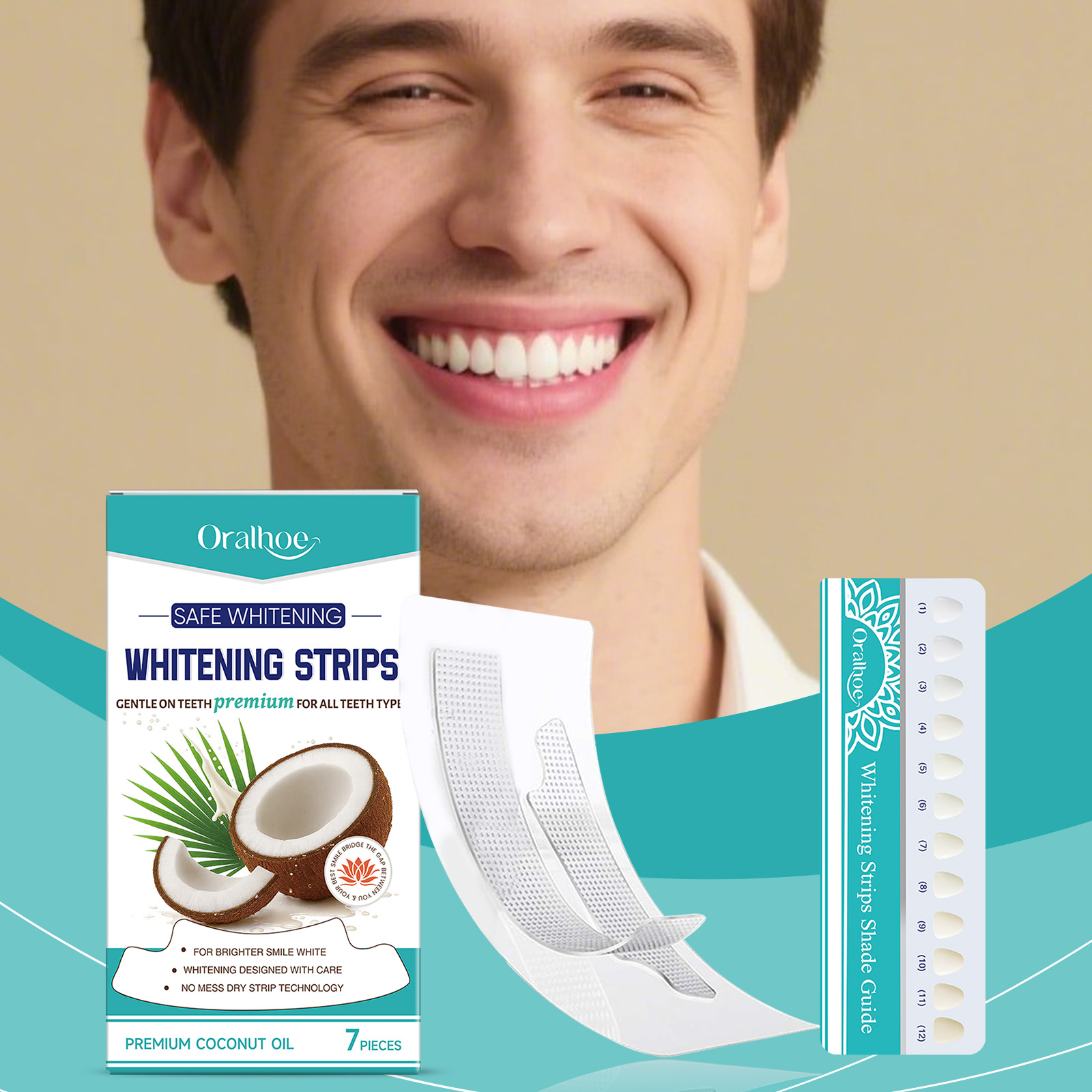 Zahnaufhellungsstreifen mit Ko – Teeth Whitening With Coconut Oil Bewertung und Preis