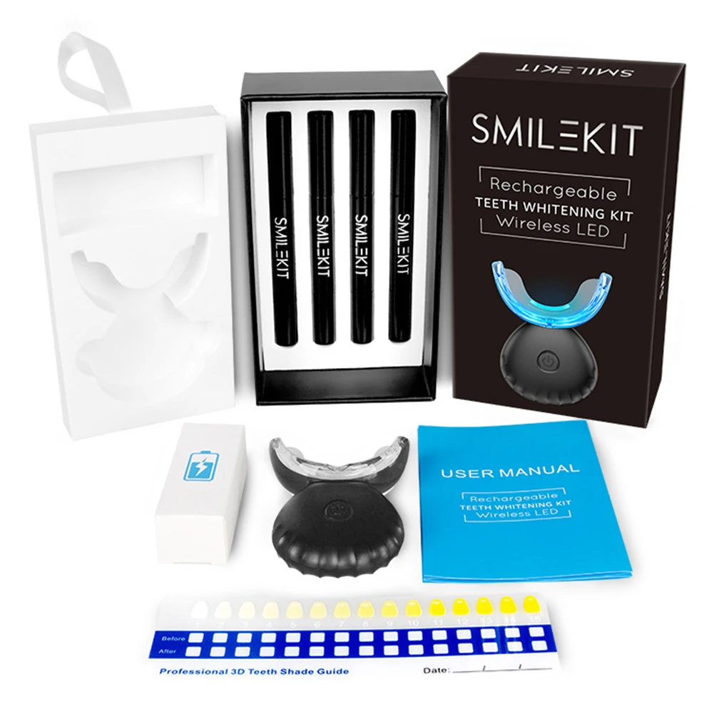 Dental Zahnaufhellung Kit Mini – Teeth Whitening Blue Light Bewertung und Preis