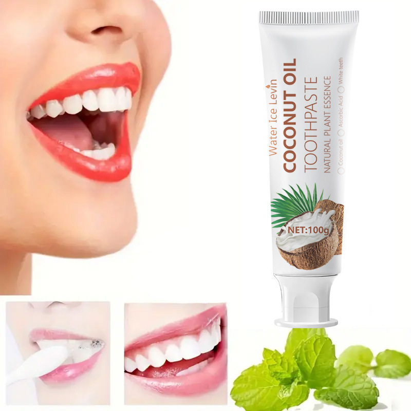 100 g Zahnpasta zum Aufhellen  – Teeth Whitening With Coconut Oil Bewertung und Preis