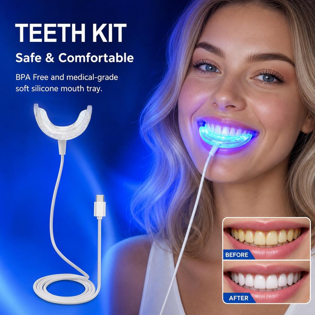 Zahnaufhellungs-Beschleuniger, – Teeth Whitening Blue Light Bewertung und Preis