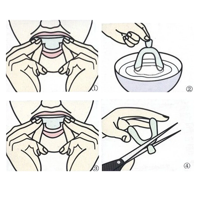 10 Stück/Set Silikon-Mundschut – Teeth Whitening Tray Bewertung und Preis