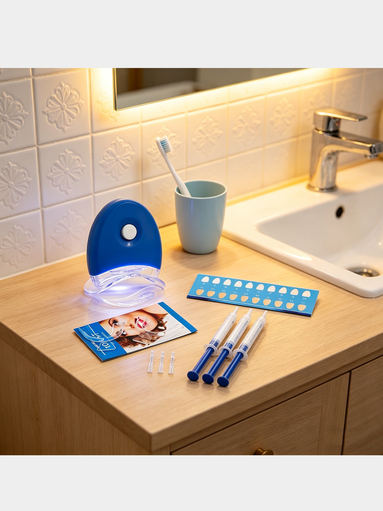 Glorysmile Zahnpflegeset - LED – Teeth Whitening Gel Syringes Bewertung und Preis