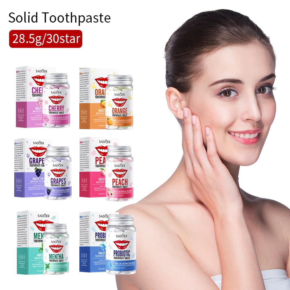 Feste Minz-Zahnpasta-Tabletten – Teeth Whitening Q&M Bewertung und Preis